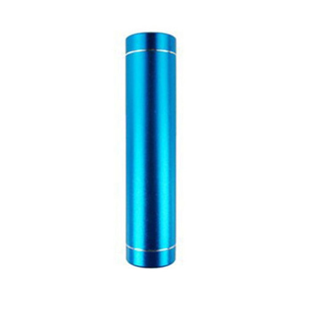 Multicolorido caso banco de potência portátil diy 1x18650 caixa powerbank titular da bateria com porta carregamento usb escudo de energia móvel: sky blue