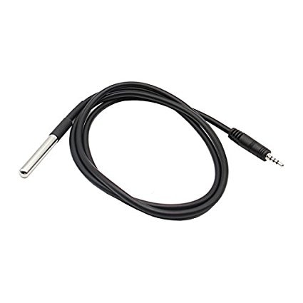 Black ABS Temperature Sensor High Accuracy Home Real Time Work for Sonoff TH 10A/16A DC 3.1-5.5V