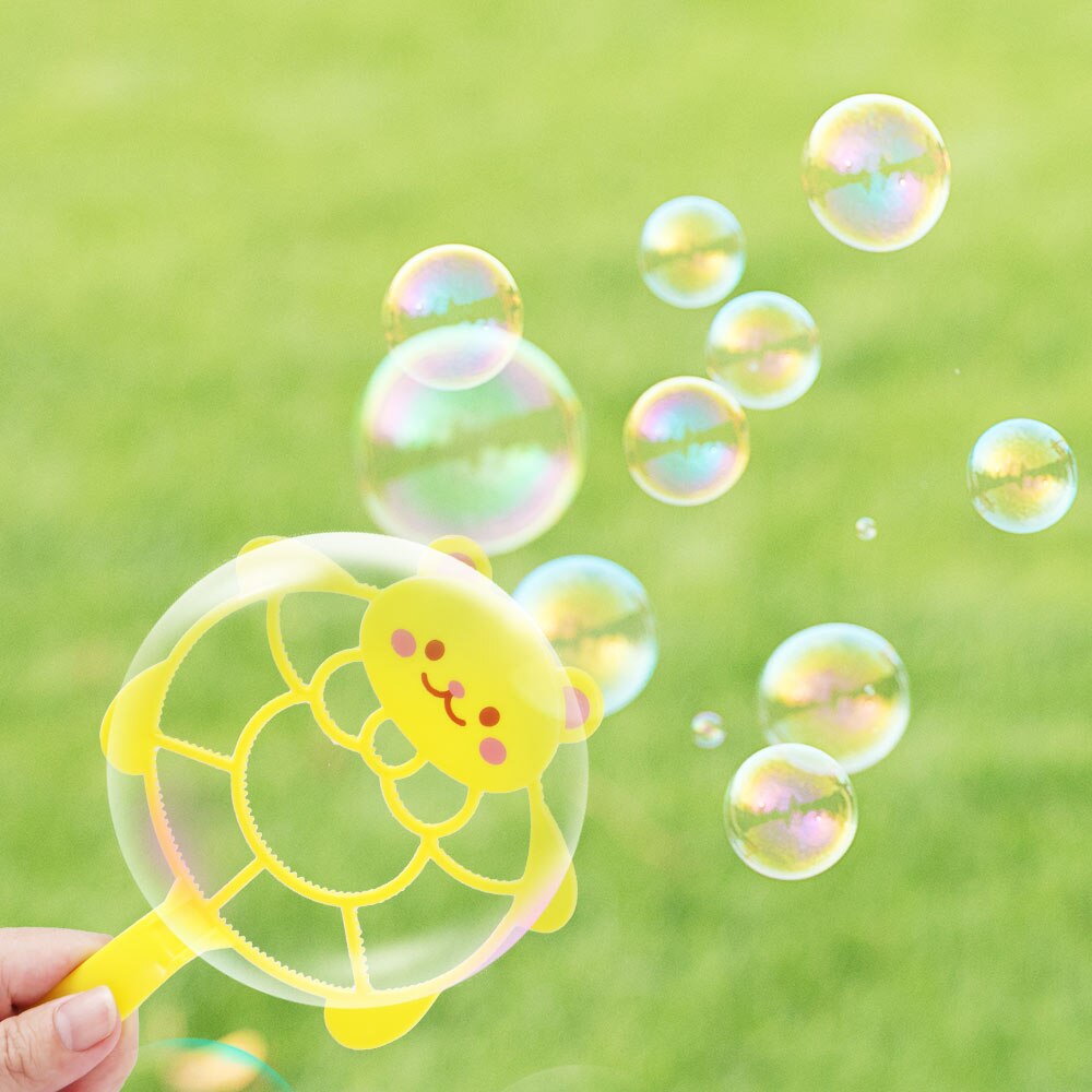 6 Stks/set Water Blazen Speelgoed Bubble Zeep Bubble Wand Set Outdoor Kid Speelgoed Ouder-kind Uitwisseling Interactieve Speelgoed Giant bubble Blow