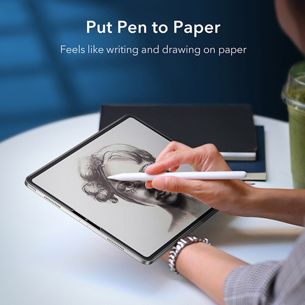 Til apple ipad pro 12.9 som skrivepapir papirlignende skærmbeskytter til ipad pro 11 a2301 a245