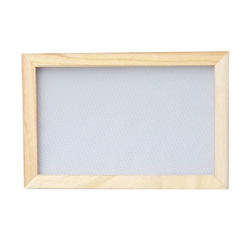 Paper Making Frame Screen DIY Wood Paper Making Papermaking Mould Crafts Handcraft Paper Recycling Tool Wooden Deckle Multi-size: 20x30cm