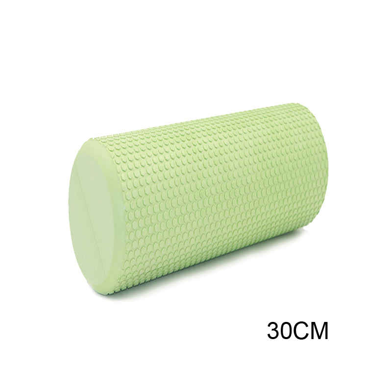 30/45/60 Cm Eva Yoga Yoga Kolom Schuim Yoga Pilates Fitness Foam Roller Sport Trein Gym massage Oefening Ontspannen Foam Rolls: Light-green