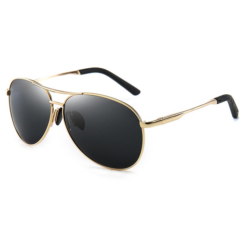 MYT_0252 Luchtvaart Metail Frame Gepolariseerde Zonnebril Mannen Zonnebril Vrouwen Piloot Mannelijke Zonnebril Rijden: C3 Gold Gray