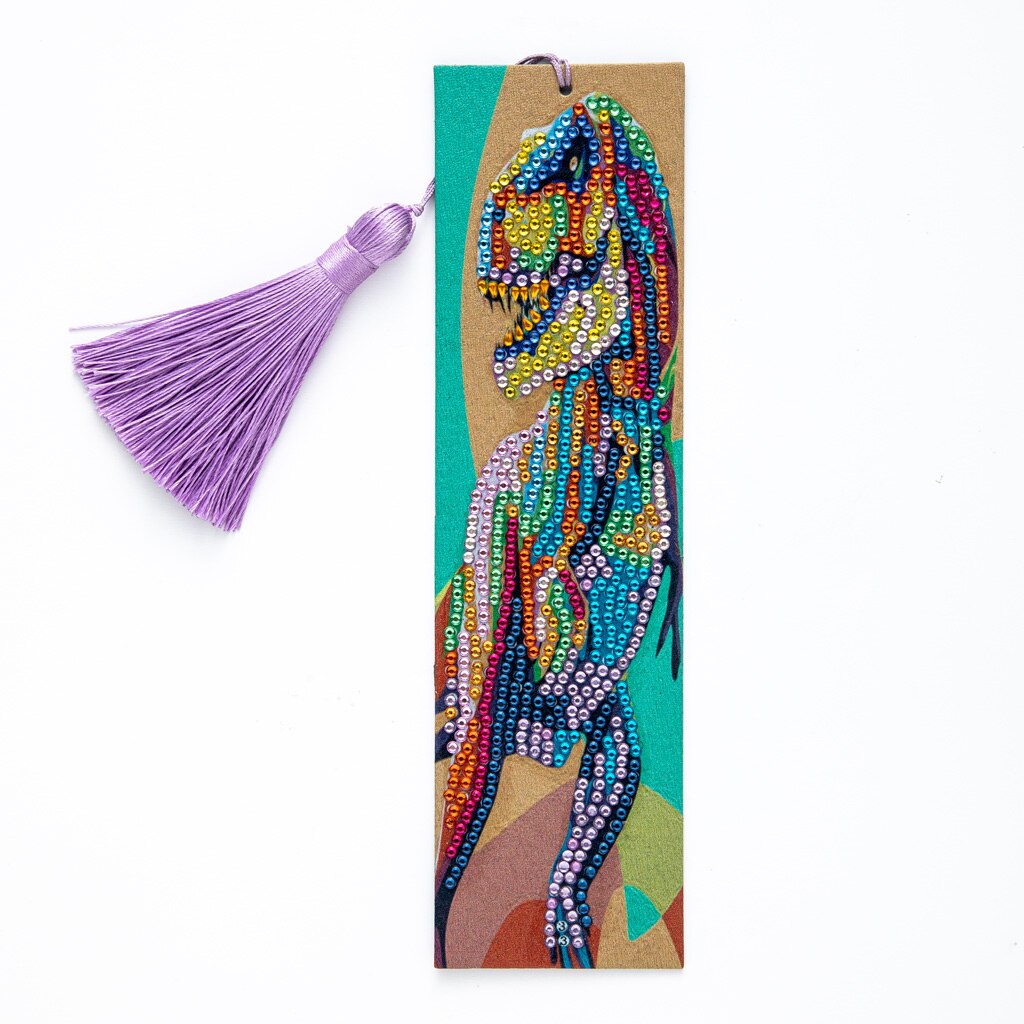 Diamond Painting Bookmarks Embroidery Craft Diamond Art Bookmark DIY Special Shaped Drill Cross Stitch Embroidery Kits Home