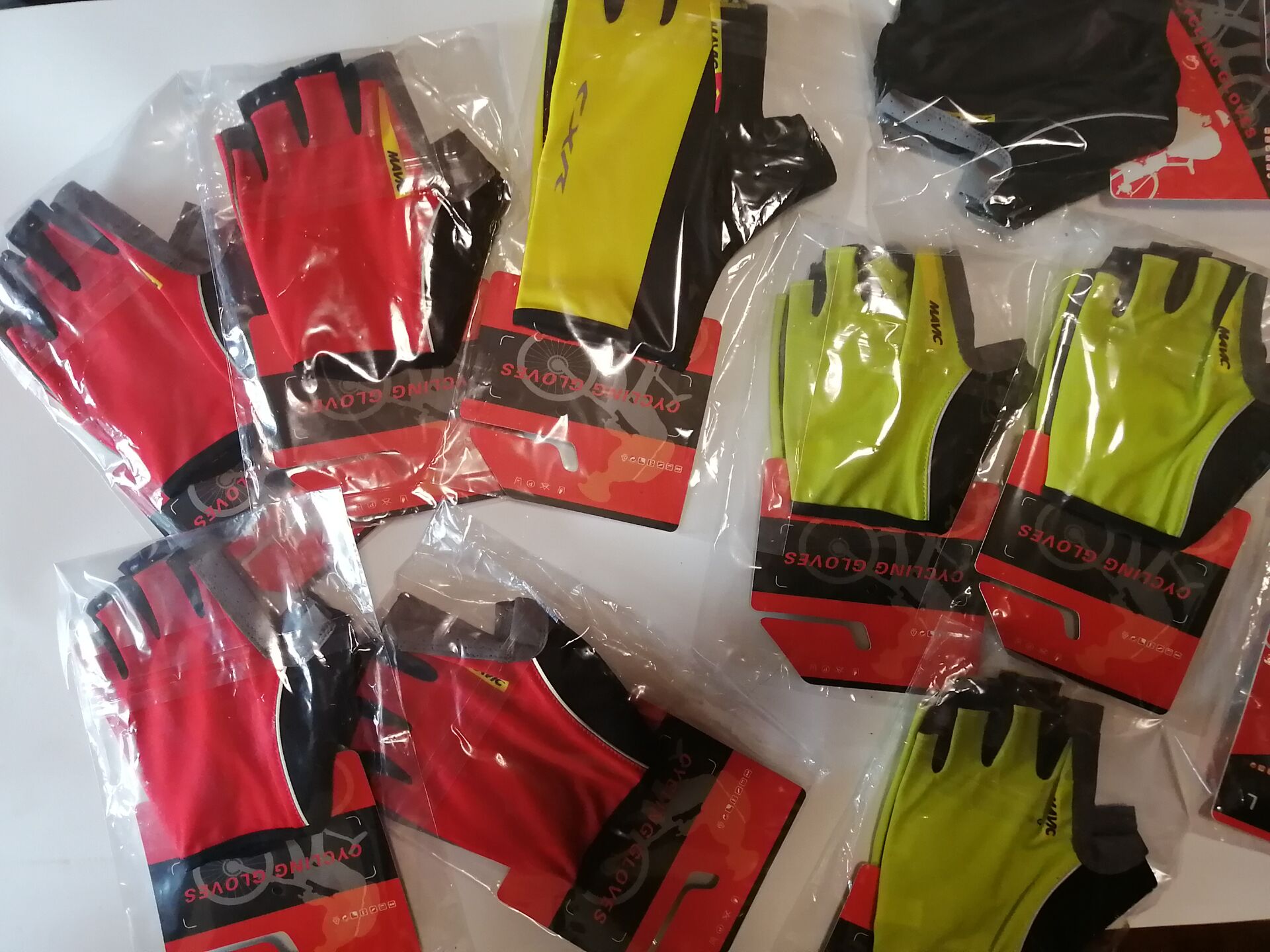 Mavic Cosmic – gants de cyclisme pour hommes et femmes, en GEL, antichocs, pour sport d'été, vtt