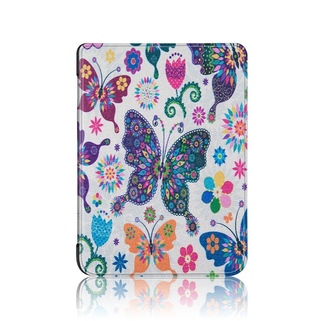 Capa de couro flip suporte capa para todos os novos kindle 10th generation 2019: C