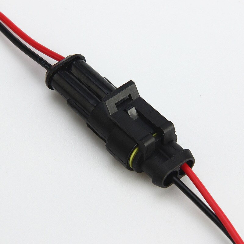 5 paires 2 broches manière avec fil étanche mâle femelle connecteurs électriques prise pour voiture électrique connecteur prise moto Scoot