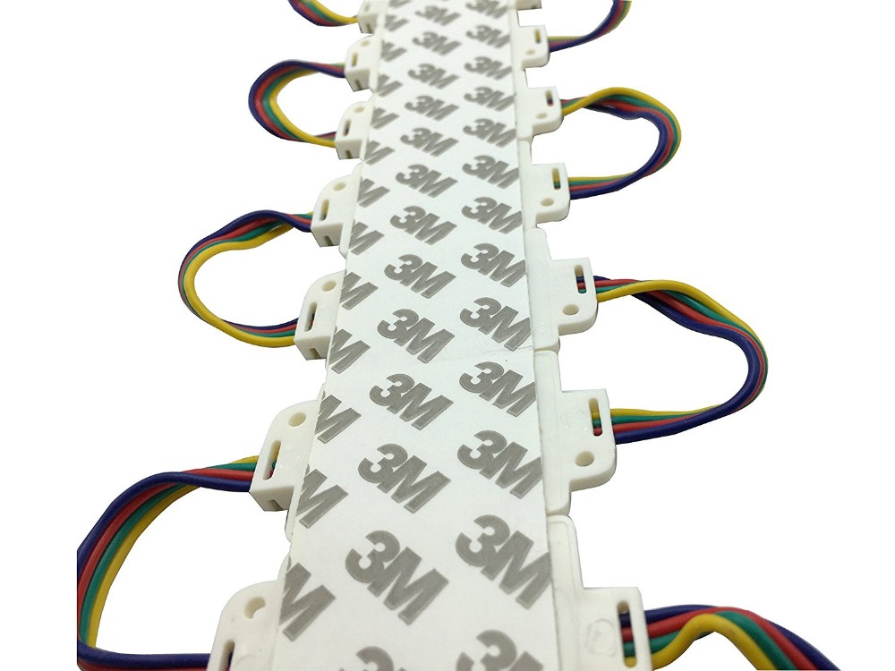 RGB Führte Pritzmodul IP65 Kit DC12V 5050 Led Pixel String farbwechsel mit Pins Fernbedienung und Controller