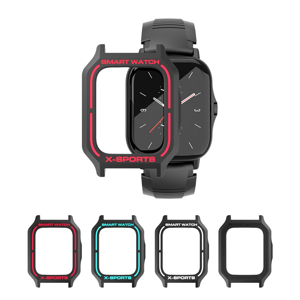 Siliconen Beschermhoes Voor Amazfit Gts 2 Smartwatch Kleurrijke Horloge Case Voor Amazfit GTS2 Horloge Anti-Val Anti-scratch