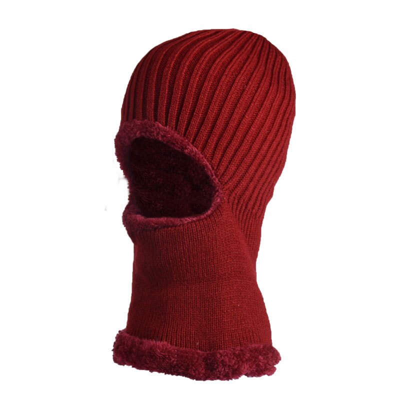 neue mit kapuze wolle kappe reiten winddicht kalten Hütte Plus samt verdickung mit kapuze Ich bin freien warme Hütte kragen Winter Kappen: Blau