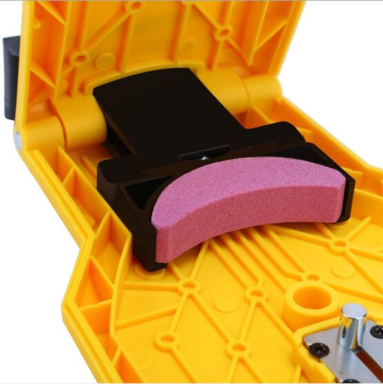 Teeth Sharpener Saw Chain Sharpener Bar-Mounted Fast Grinding Electric Power Chainsaw Chain Sharpener Woodworking Tools