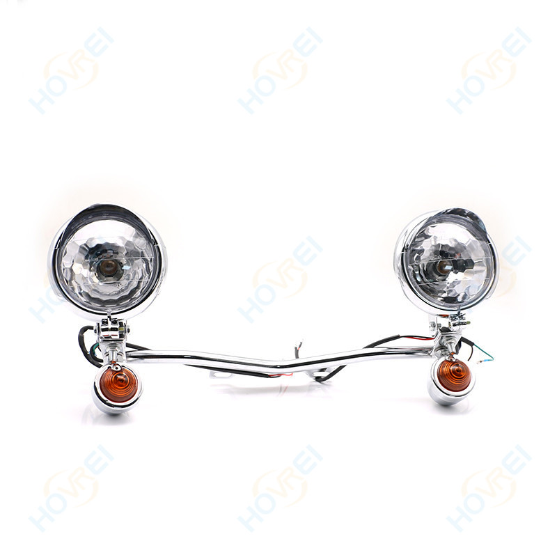 Photo inspiration: Visual Reference: Universal Retro Motorcycle Spotlight Fog Light Wit