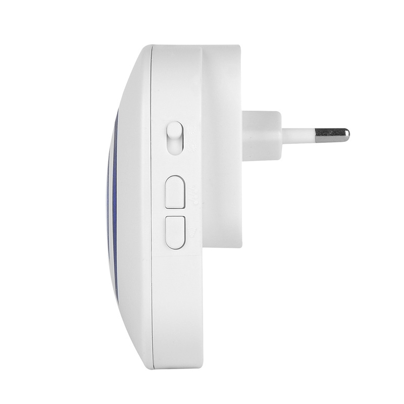 1 Set EU/US Plug Smart Door Bell Motion Sensor Wireless Doorbell Alert Secure System Alarm Doorbell 38 Chimes Door Ring Receiver