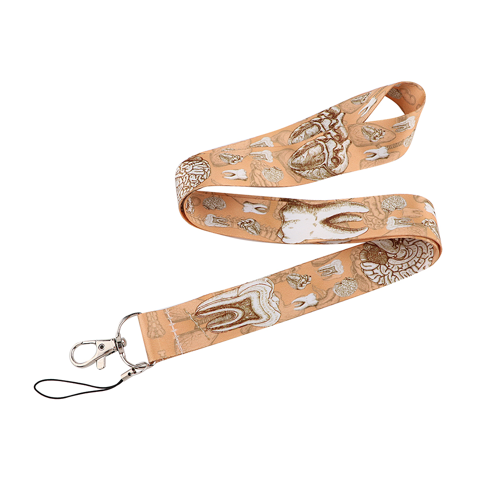 CB910 Menselijke Organen Lanyard Voor Key Camera Whistle Cool Id Badge Houder Mobiele Telefoon Neck Strap Opknoping Touw Arts Verpleegkundige: 2