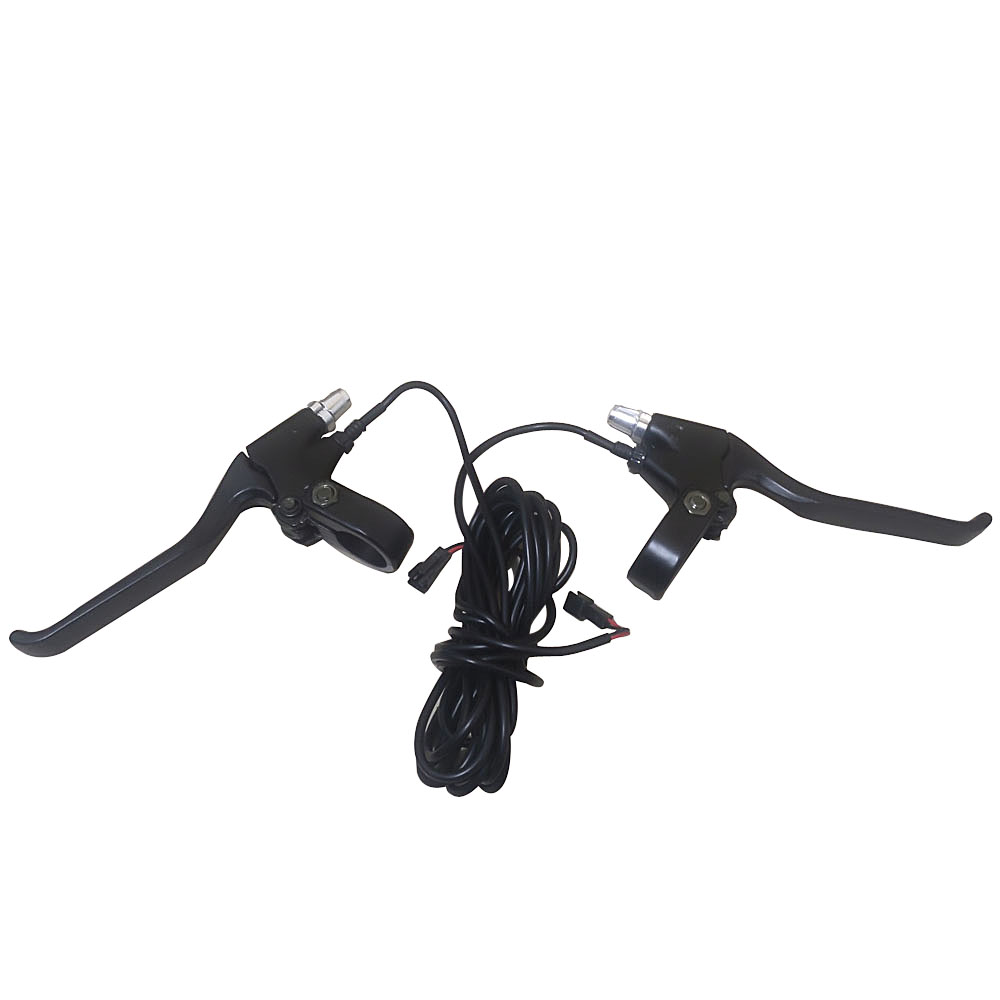 Bicicleta eléctrica/patinete eléctrico, e-bike, corte de freno de potencia 12V-96V, trabajo SM pin E interfaz de hoja 2,8: Gris claro