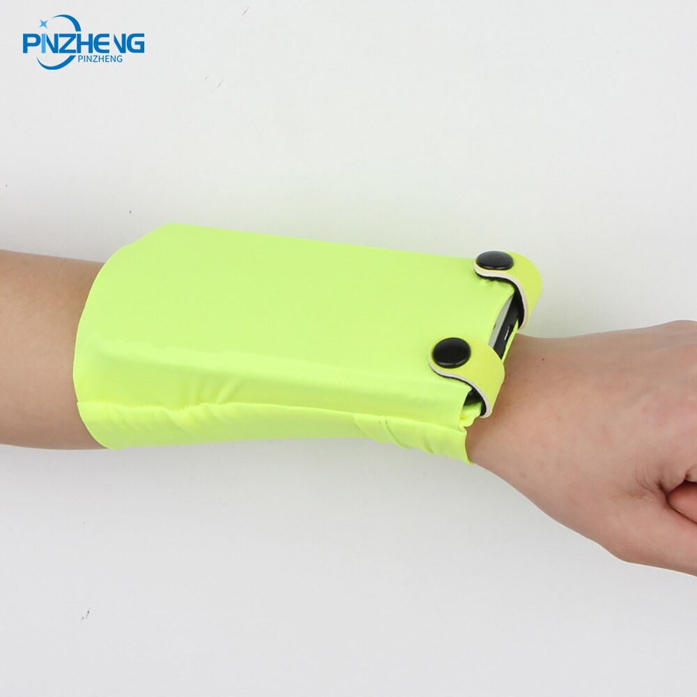 Pinzheng løbearmbånd til iphone 11 pro max x  xr 6 7 8 plus samsung note 10 s10 s9 elastiske armbånd sportstasker
