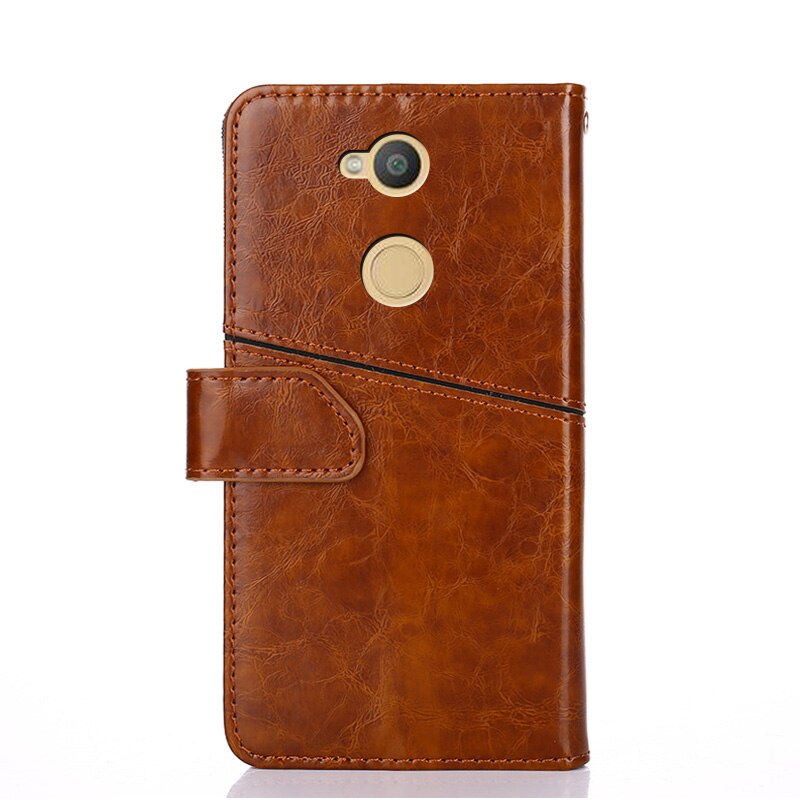 Fundas for Sony Xperia L3 L2 L1 Case Luxury Leather Silicone Cover for Sony L1 L2 L3 Wallet Phone Case Card Slots Stand