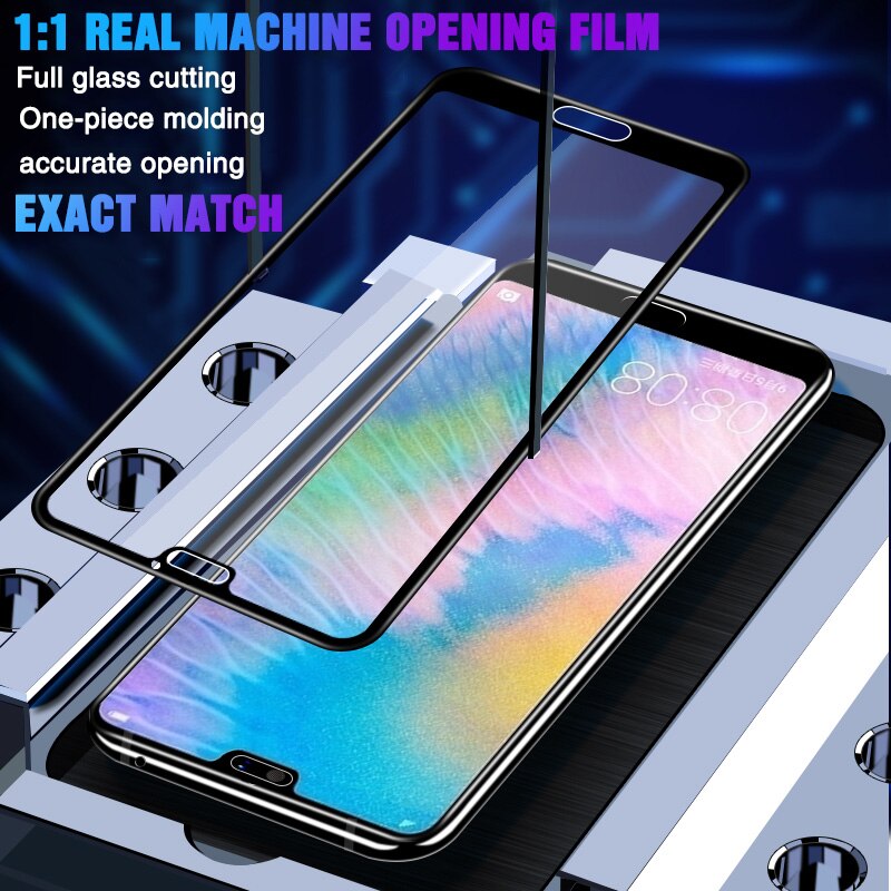 Vidrio Protector 35D para Huawei P20 Lite Pro P30 P10 Lite vidrio templado para Huawei Honor 9 Lite 10 V10 película protectora de pantalla