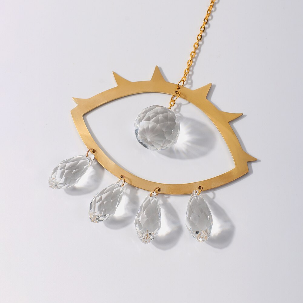 Eye Suncatcher Tuin Decoratie Outdoor Crystal Light Catcher Regenboog Opknoping Boho Inrichting Rainbow Maker Windows Suncatcher