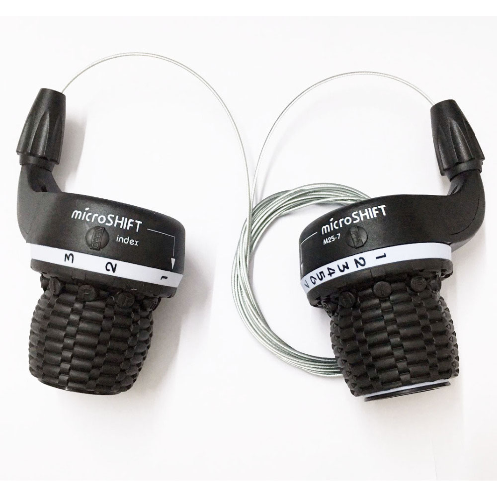 Microshift 24 S Twist Grip Gear Shifters Trip 3X6/7/8 Speed Twist Shifter Fiets Shifter Derailleur Compatibel voor Shimano