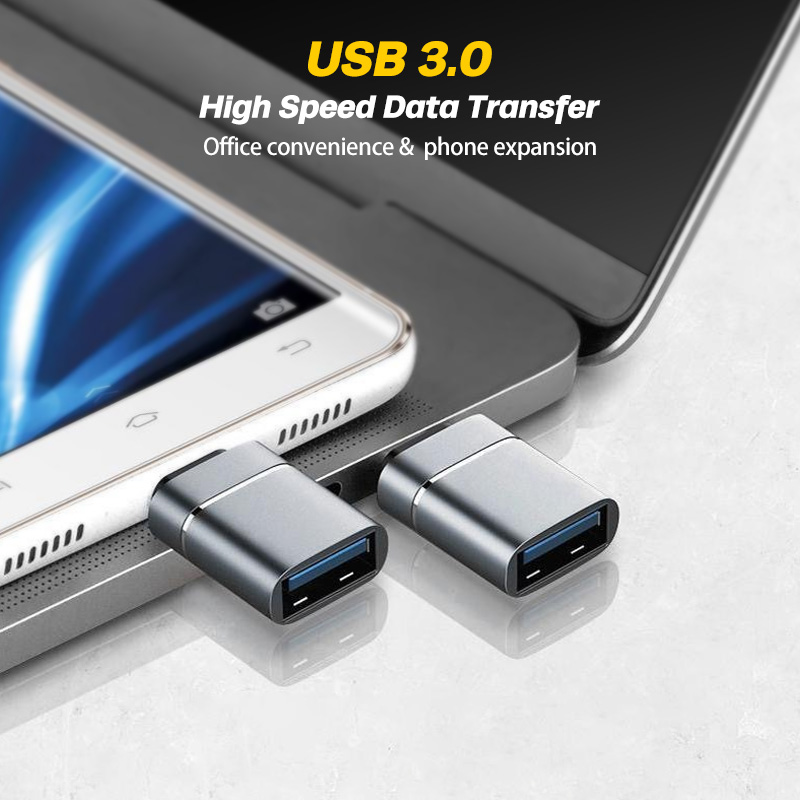 Adaptador USB a tipo C, Micro USB macho a tipo c, USB 3,0 hembra para iPhone, MacBook, cargador de teléfono, conector USBC OTG