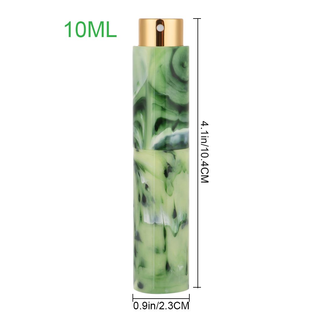 10ml Parfüm zerstäuber flaschen nachfüllbare Mini-Reise größe leere ParfüFrau pritze Marmor aufbringen tragbare auslaufs ichere Sprüh flasche