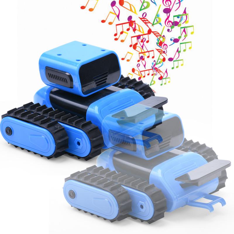 STEM DIY RC acrobatica Robot intelligenza evitamento programmazione gesto induzione segui giocattoli educativi Robot intelligenti artificiali