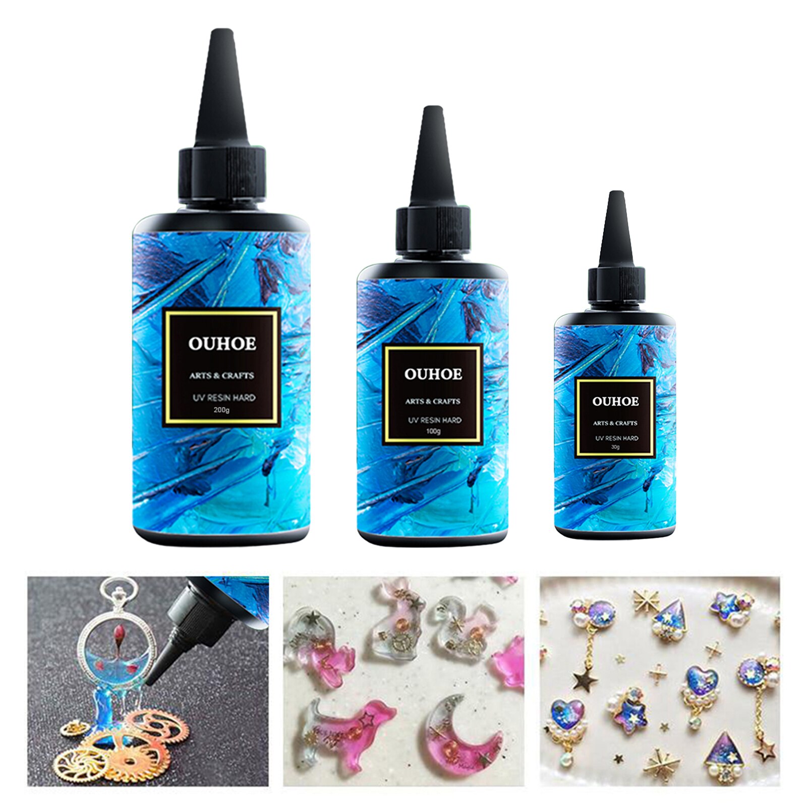 UV Acrylic Resin Glue Craft Jewelry Making Coating for DIY Accessories