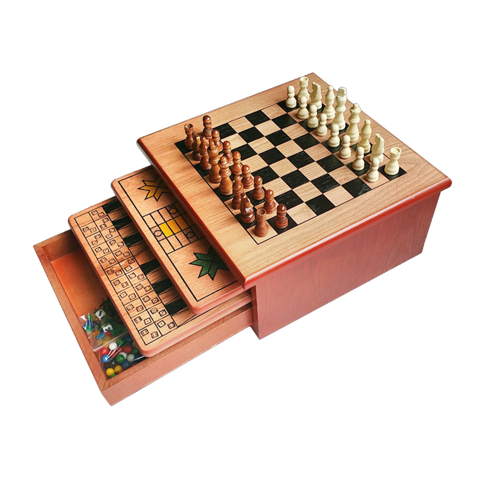 Wooden Chess Set Tournament Chess Entertainment Chess for All Levels