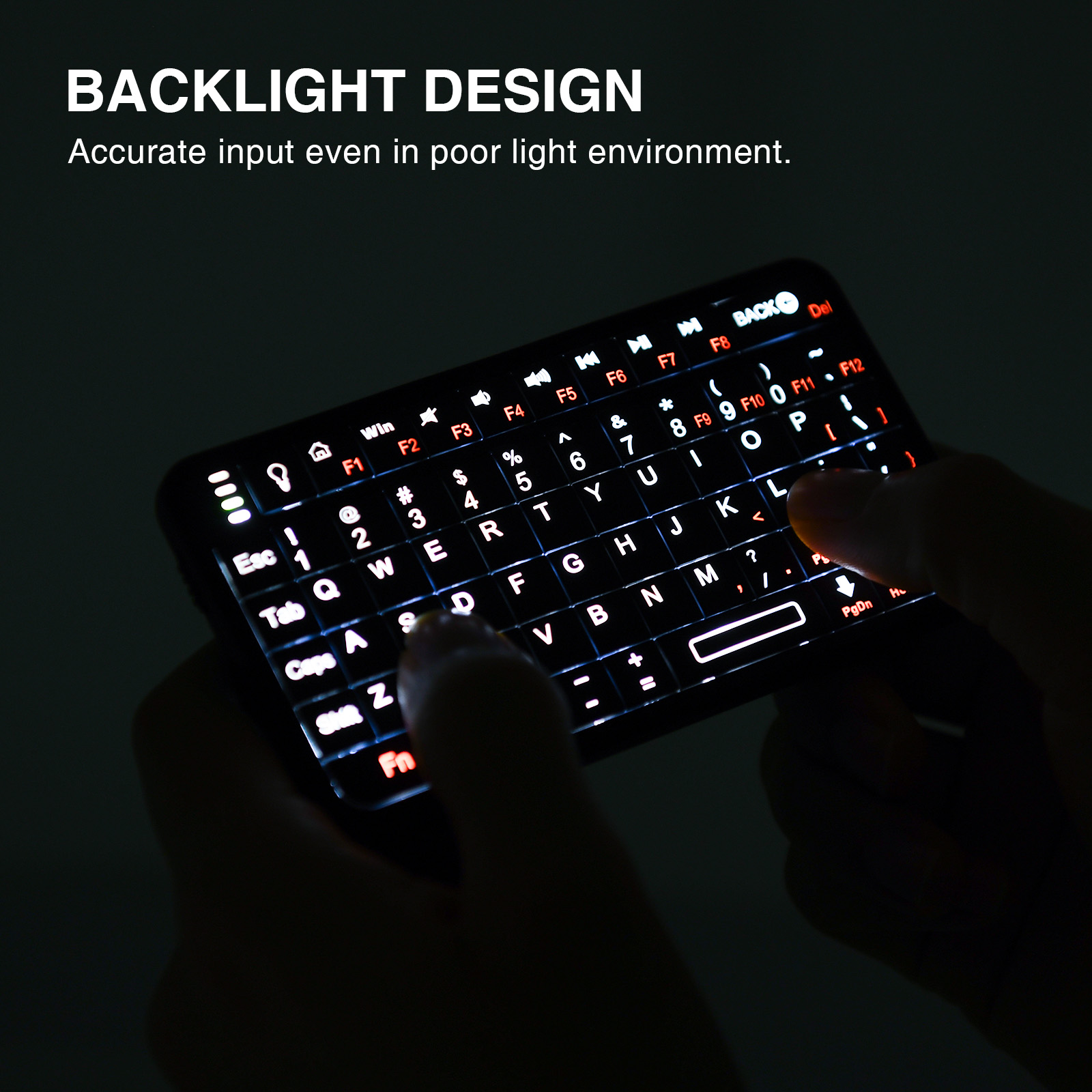 Rii 518BT teclado Bluetooth Mini teclado inalámbrico ratón panel táctil remoto para Android TV Box PC