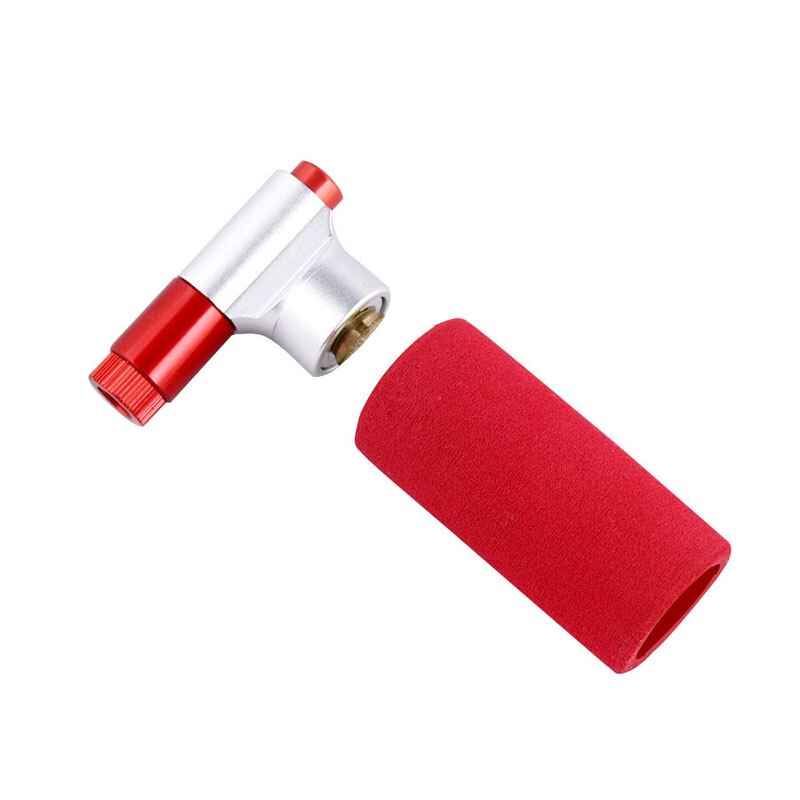 Portable Bicycle Mini Pump Aluminum Alloy Ultralight Air CO2 Inflator Bike Bicycle Pump Bike Ball Pump Bike Bicycle Accessories