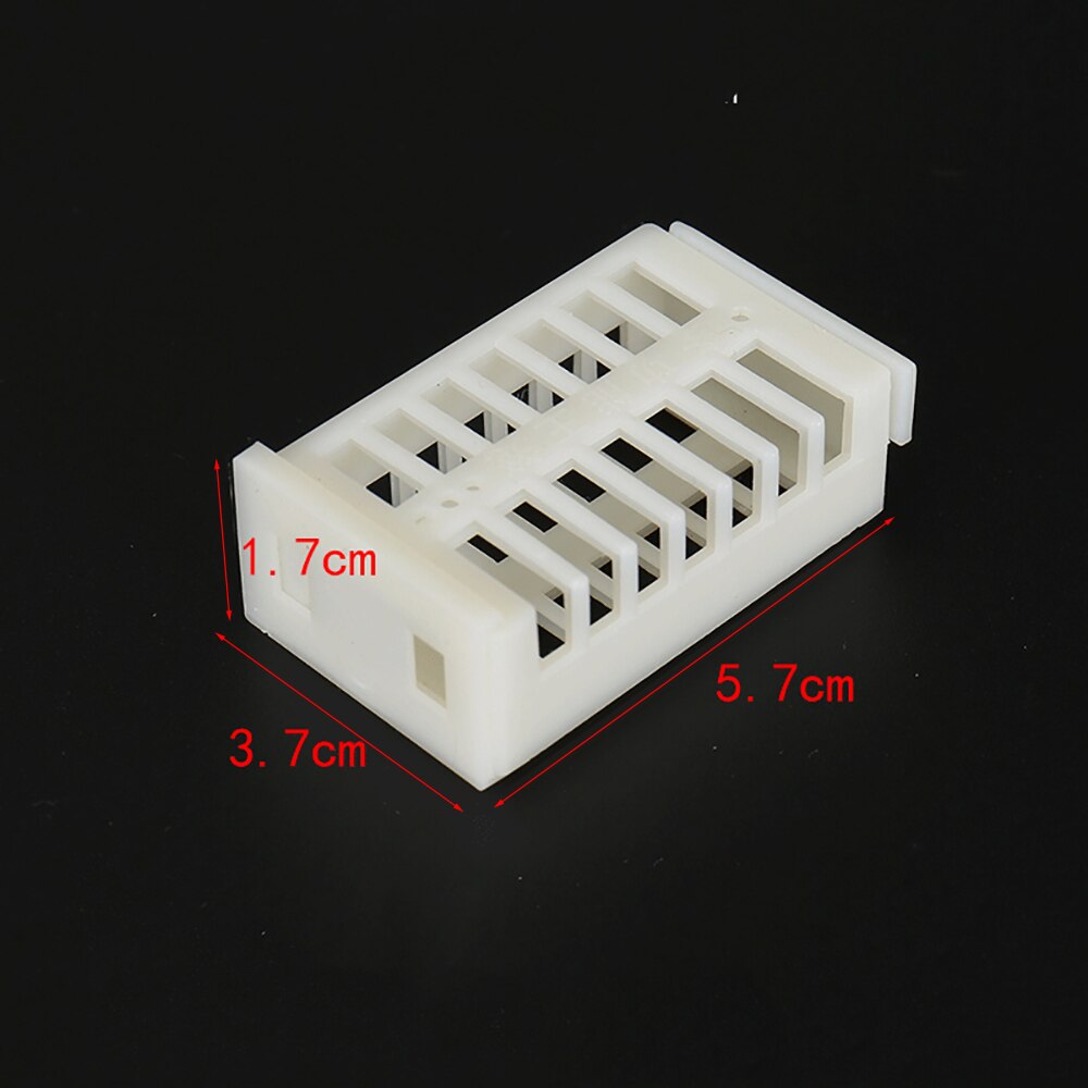 5 pçs apicultura rainha abelha gaiola novas gaiolas abelhas ferramentas equipamentos ferramenta anti fuga célula de plástico apicultor suprimentos apicultura