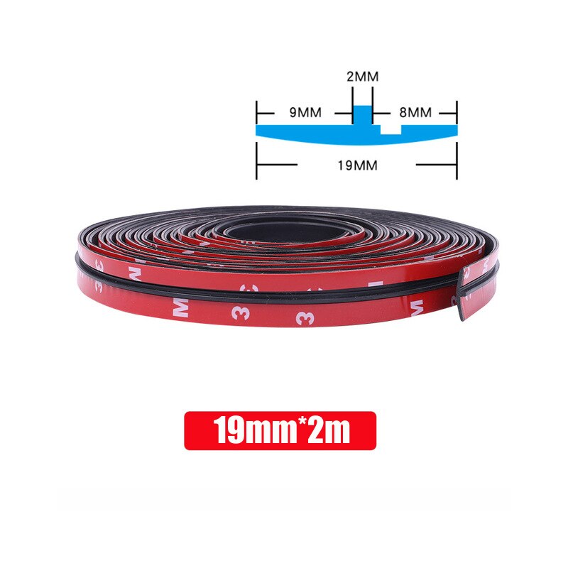 Auto raamrand voorruit dak afdichtingsstrips voor kia rio  k2 3 armsteun ceed sportage sorento cerato soul picanto optima  k3: 19 mm x 2m
