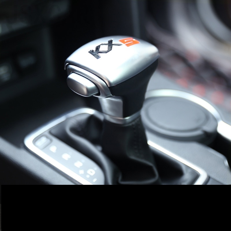 Auto Versnellingspook Hoofd Decoratie Shift Cover Interieur Gear Hoofd Decoratie Gear Panel Accessorie Voor Kia Sportage 3