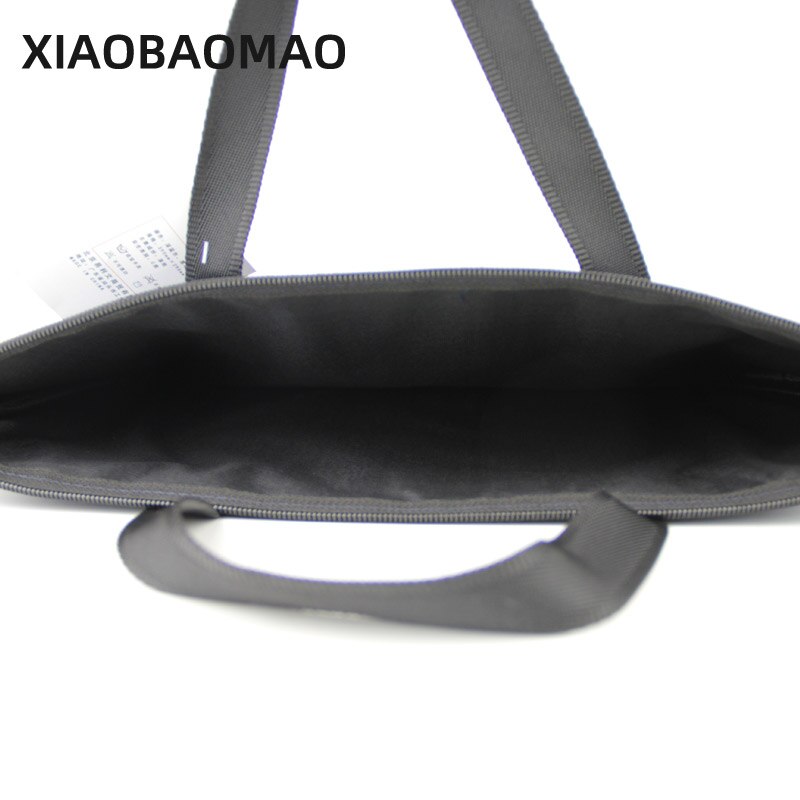 Folder Document Bag Man Laptop Handbags Portable File Bag Business Briefcase Organizer Notebook Handbags Solid Color