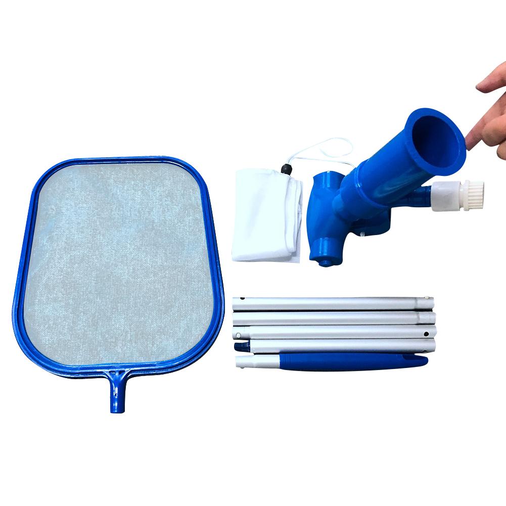 Swimming Pool Accessories Pool Cleaning Kit Maintenance Tool Suction Head Cleaning Net Kit Durable Cleaning Tool
