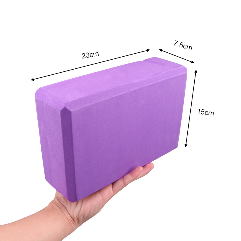 EVA Gym Blocks Foam Brick Training Exercise Fitness Set Tool Yoga Bolster Pillow Cushion Stretching Body Shaping Health Training