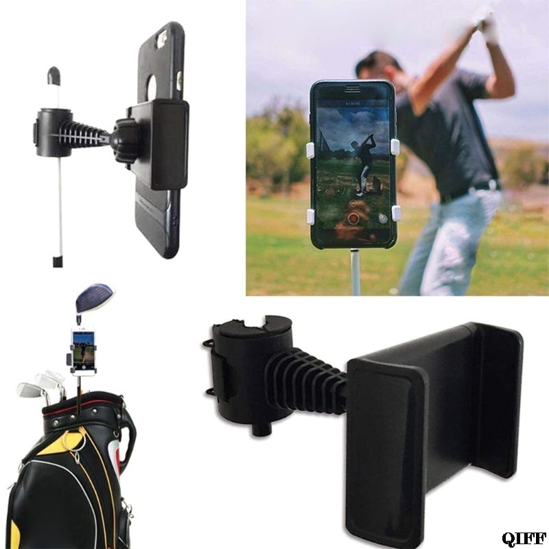 Golf Swing Recorder Holder Cell Phone Clip Holding Trainer Practice Training Aid May31