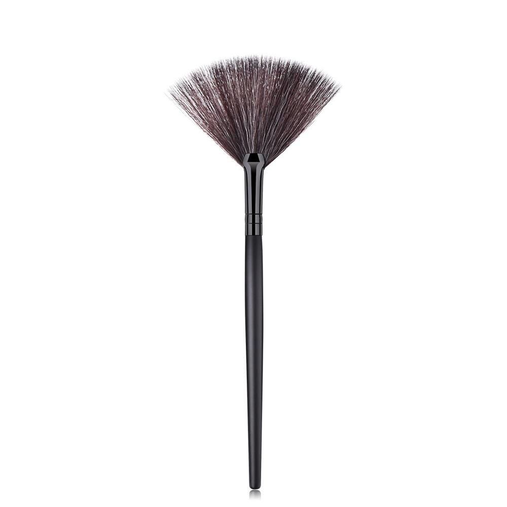 1PC Retractable Blush Makeup Brush Aluminum Handle Eyeshadow Foundation Facial Brushes Makeup Cosmetic Tools: 5