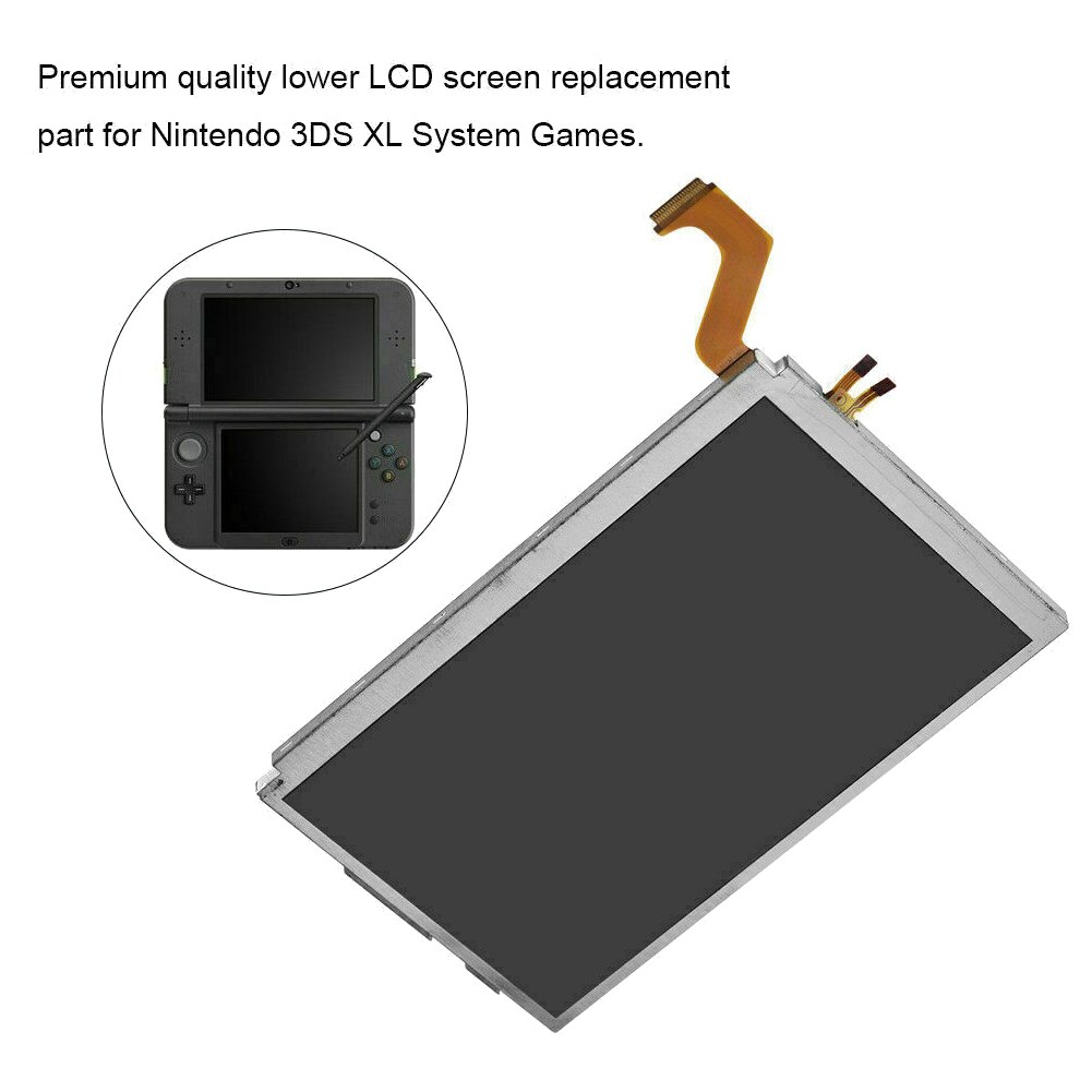 Afscheiders Bovenste Lcd-scherm Stofdicht Draagbare Dragen Decors Voor Nintendo 3DS Xl Ll Console Display Reparatie Vervanging