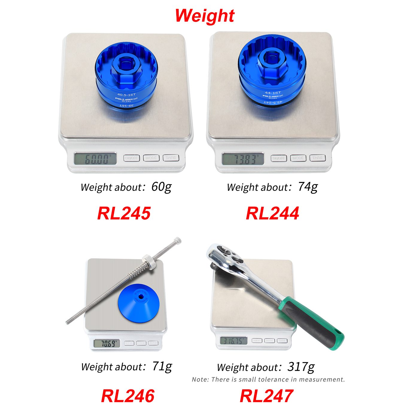 Risque vélo vélo BB support inférieur roulement outil de retrait clé à cliquet pour BB44 BB45.5 BB39 BB40.5