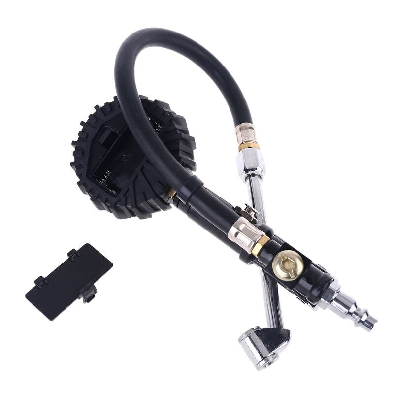 Renkaan täyttöpainemittarin ilmakompressorin lisävarusteet kaksoispäällä 1/4 " npt auton kuorma-auton linja-autolle