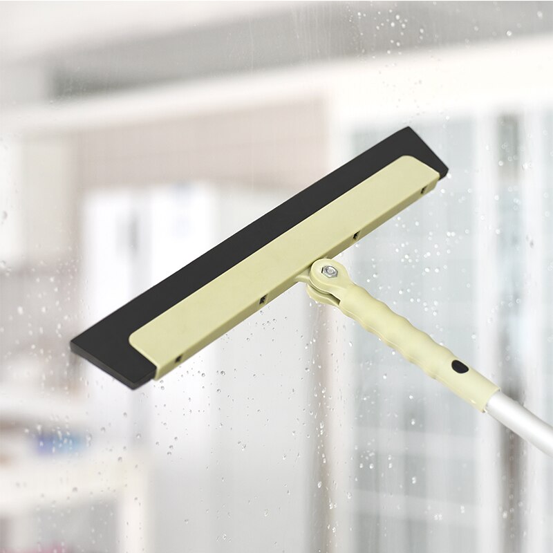 Floor Scraper Long Handle 180 Degrees Rotatable Mop Broom Floor Glass water Dust Wiper Floor Scraper Cleaning Tools for bathroom