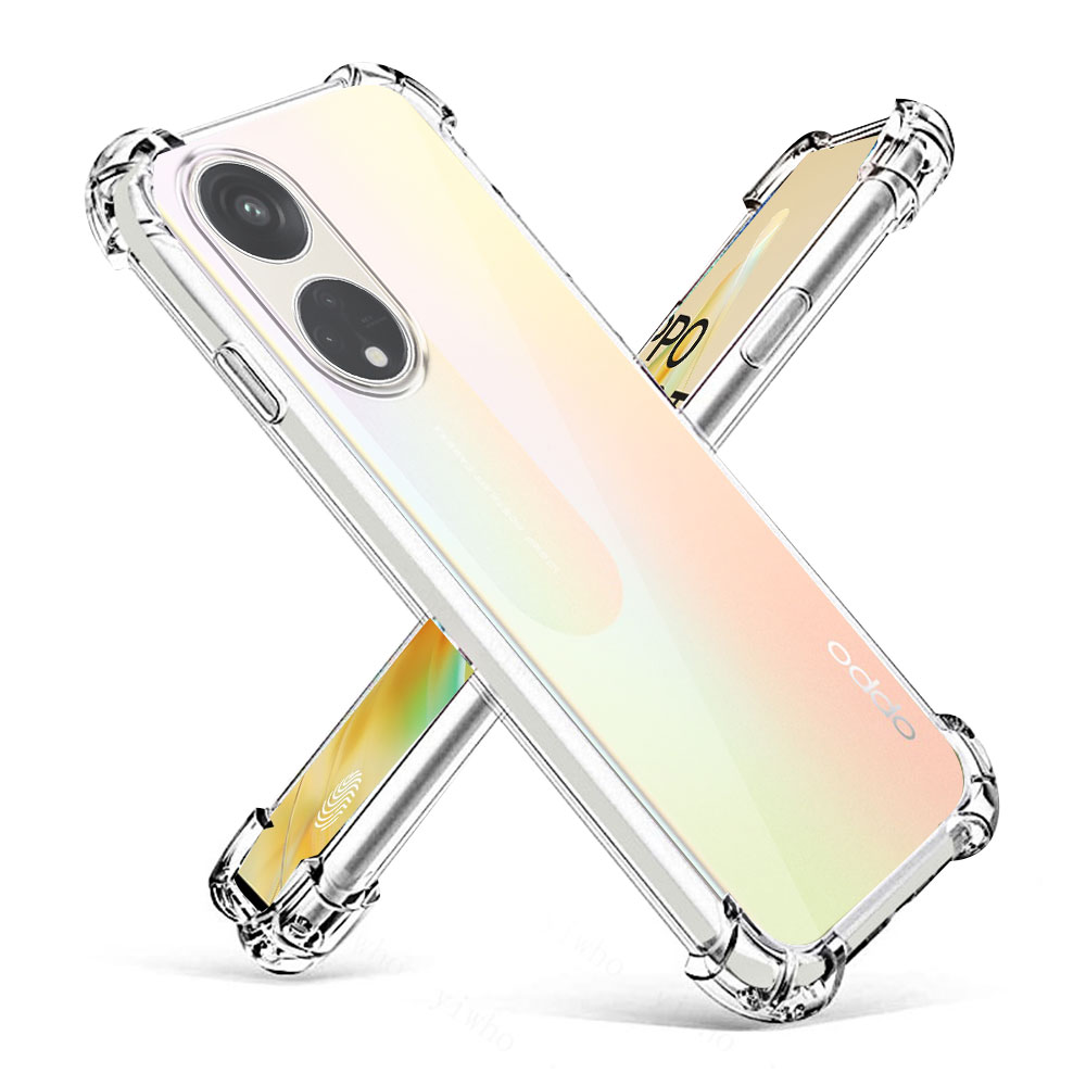 etui OPPO Reno 8T Przezroczyste, odporne na wstrząsy silikonowe etui na telefon robić Oppo Reno8T Coque robić OPPO Reno8 T 4G 5G Fundas