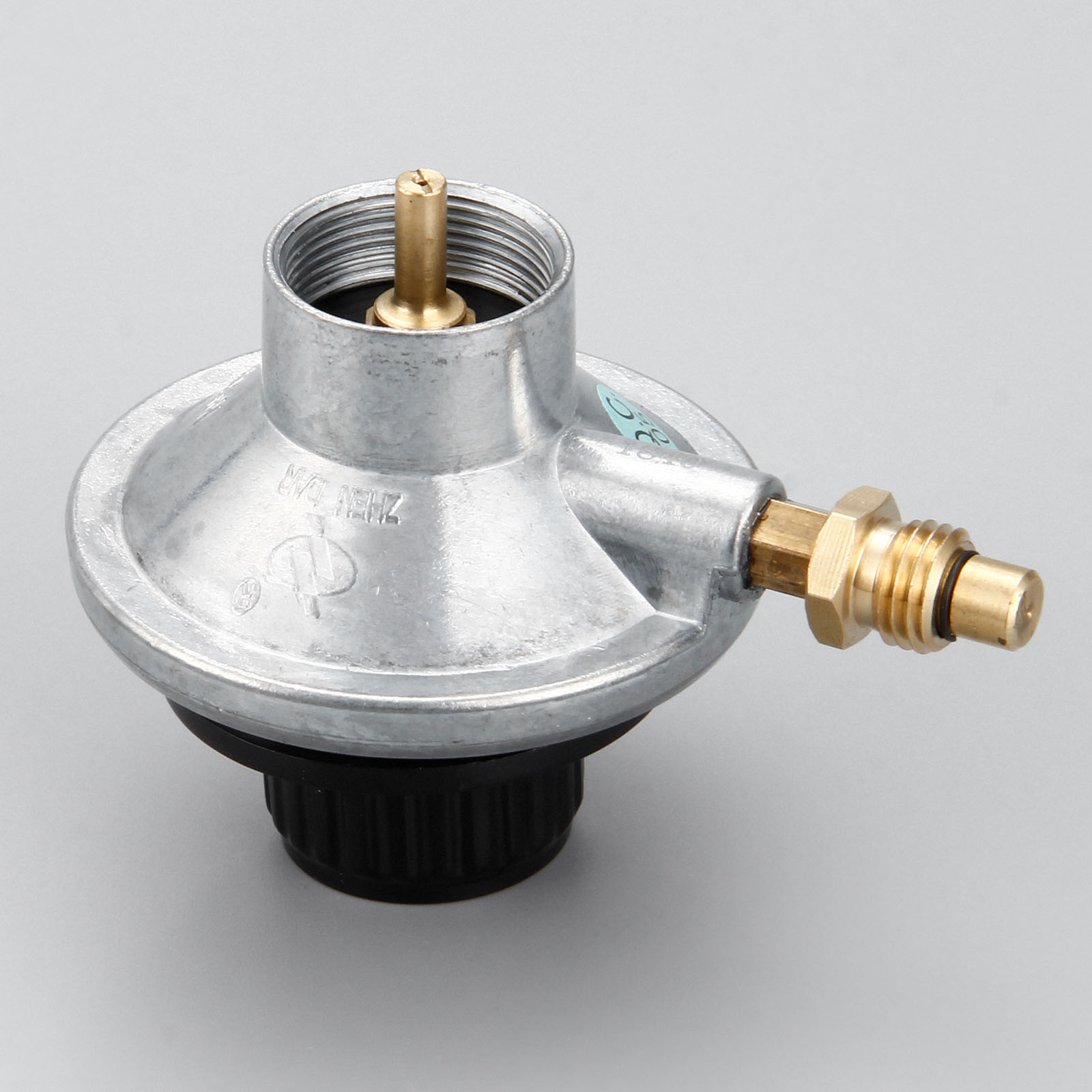 thumbnail image 2 of Adjustable Low Pressure Propane Gas Regulator – Replacement Part For Grills, 47600 BTU, 6”-18” WC 2 of 4