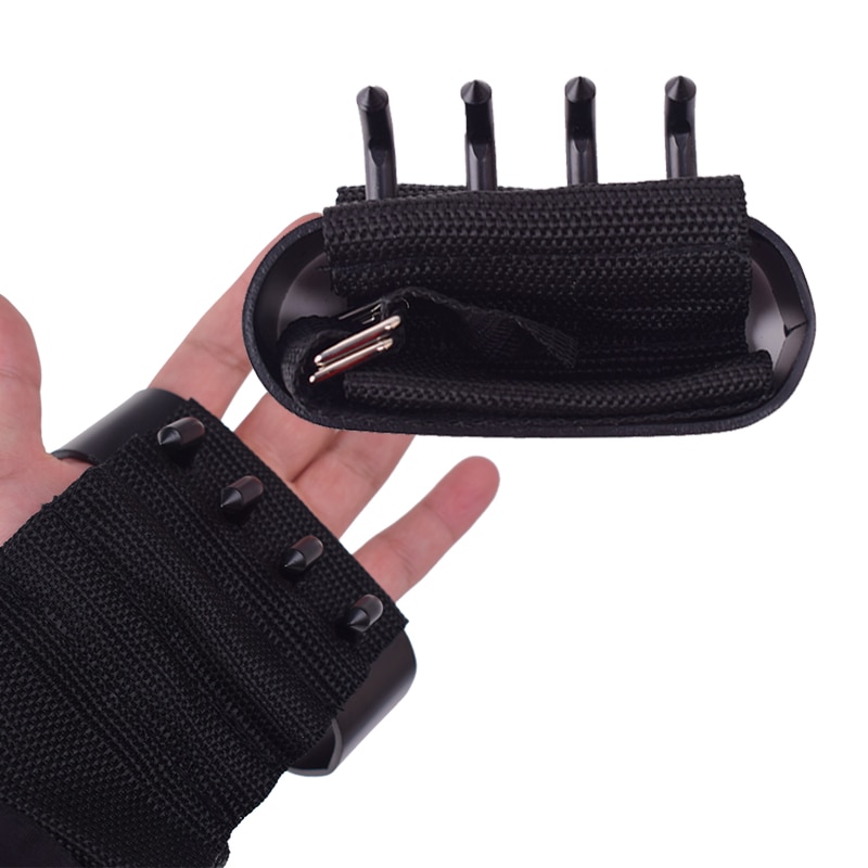 2 pcs Outdoor Climbing Hand Claws Tree Climbing Heavy Duty Hand Claw Spikes Claws paw hooks Anti-Slip Climbing Tool