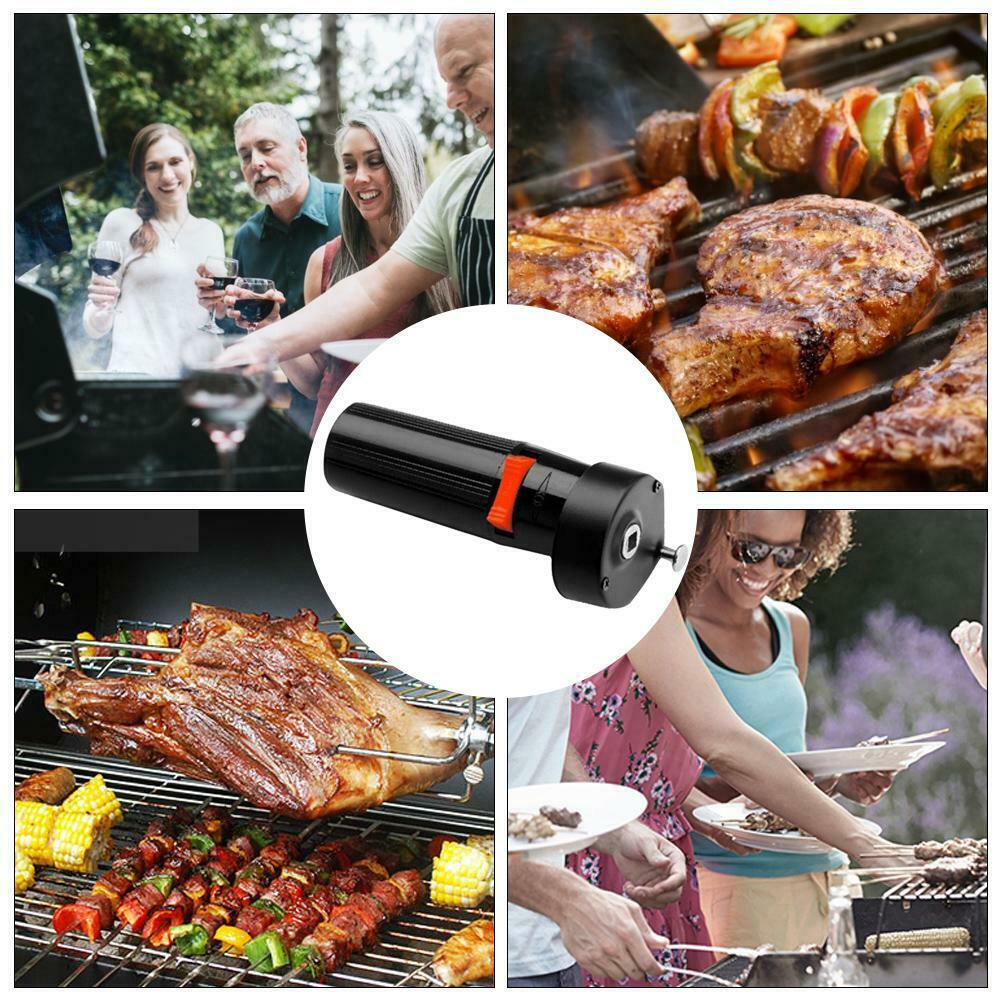 Electric Grill Rotisserie Motor Roast Rotator Spit 1.5V Battery for BBQ Barbecue E2S
