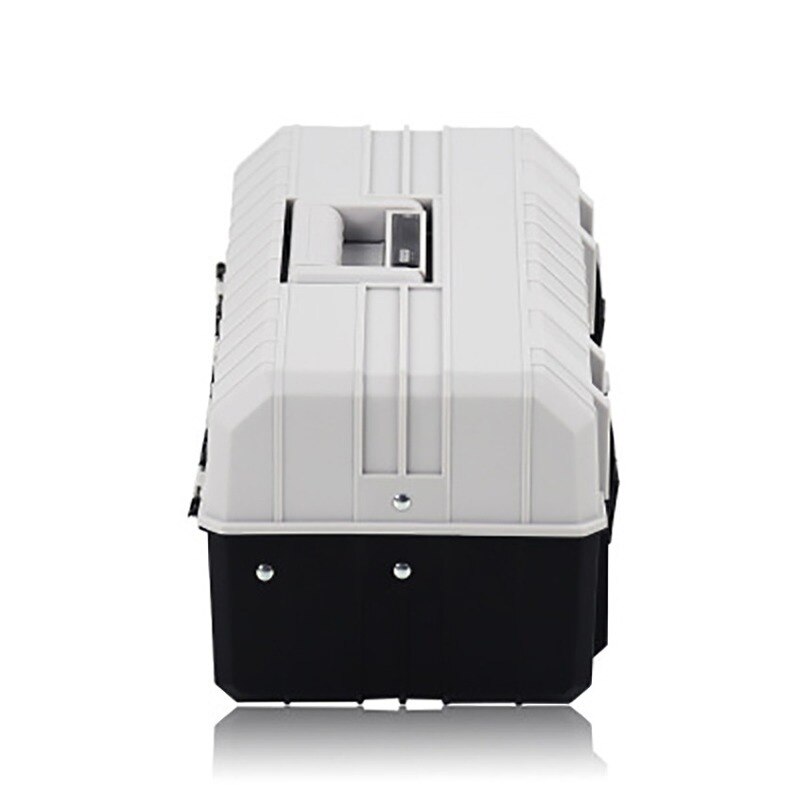 17 Inch Three Layer Plastic Foldable Toolbox Household Maintenance Electrician Tool Storage Case Multi-functional Box