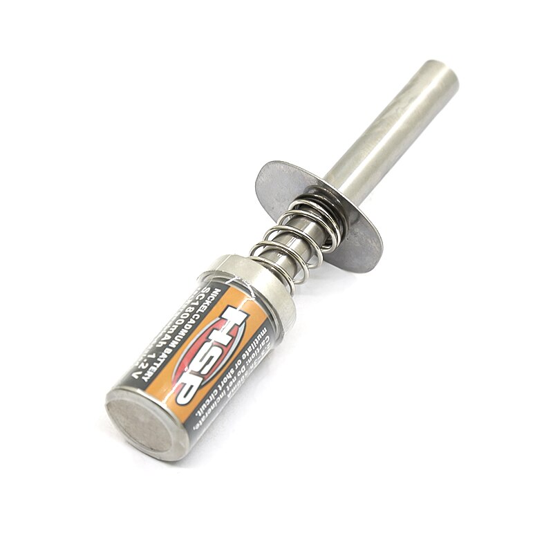 RC Nitro 1.2 V 1800Mah Rechargeable Glow Plug Starter Igniter DC USB Charger for Gas Nitro Engine Power 1/10 1/8 RC Car