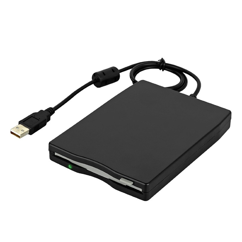 USB Floppy Drive 3.5inch USB External Floppy Disk Drive Portable 1.44 MB FDD USB Drive Plug and Play for PC Windows 10 7 8 Windo: Default Title